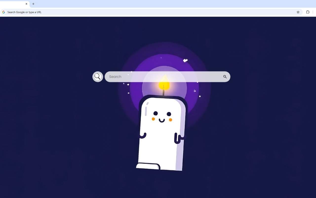 Kawaii Candle Live Wallpaper